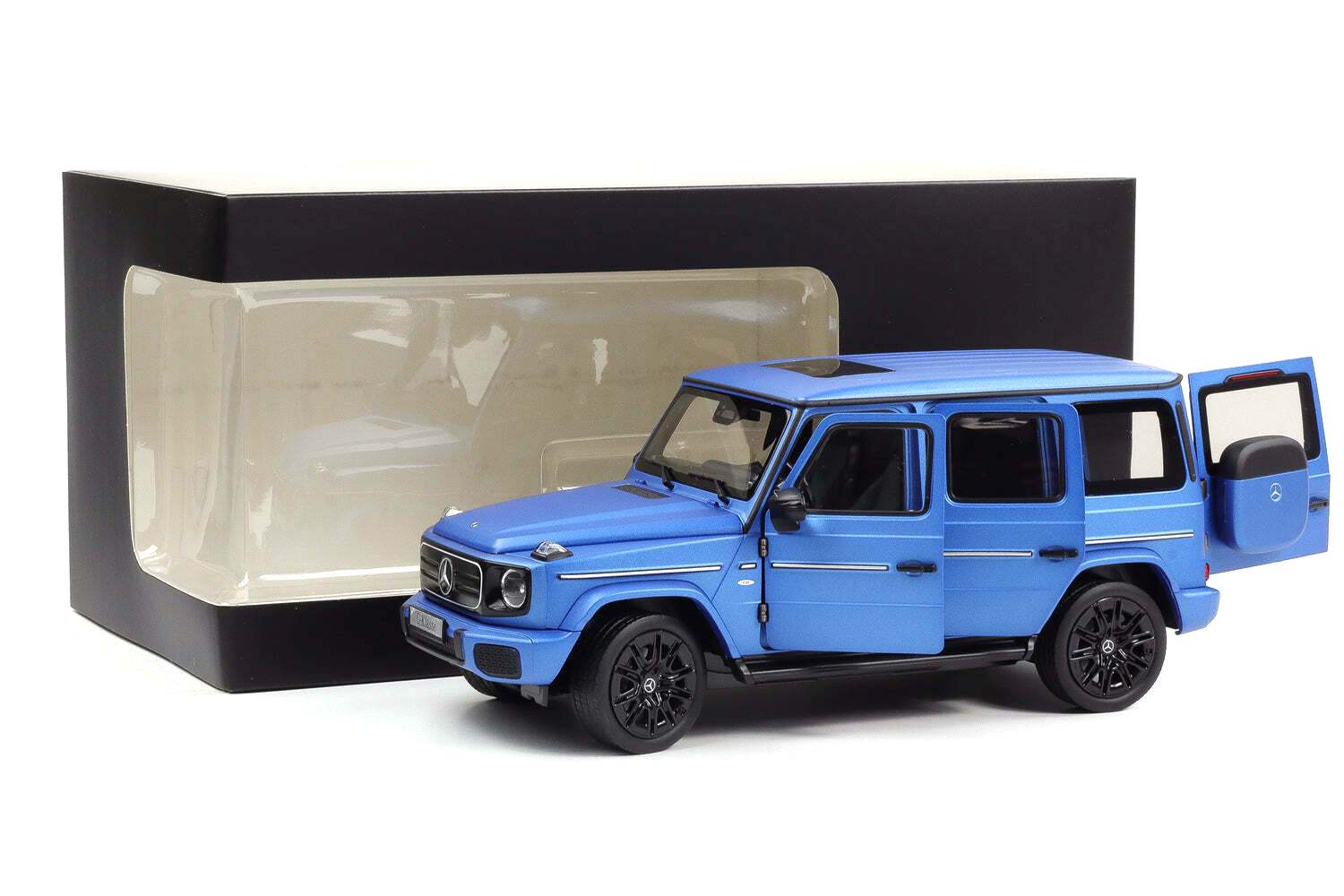 Mercedes-Benz G 580 EQ Technology AMG Line N465 sea blue 1:18 Norev