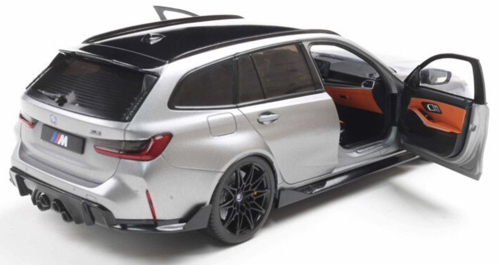 BMW M3 G81 Touring with Performance Parts 2024 frozen pure grey metallic 1:18 Solido