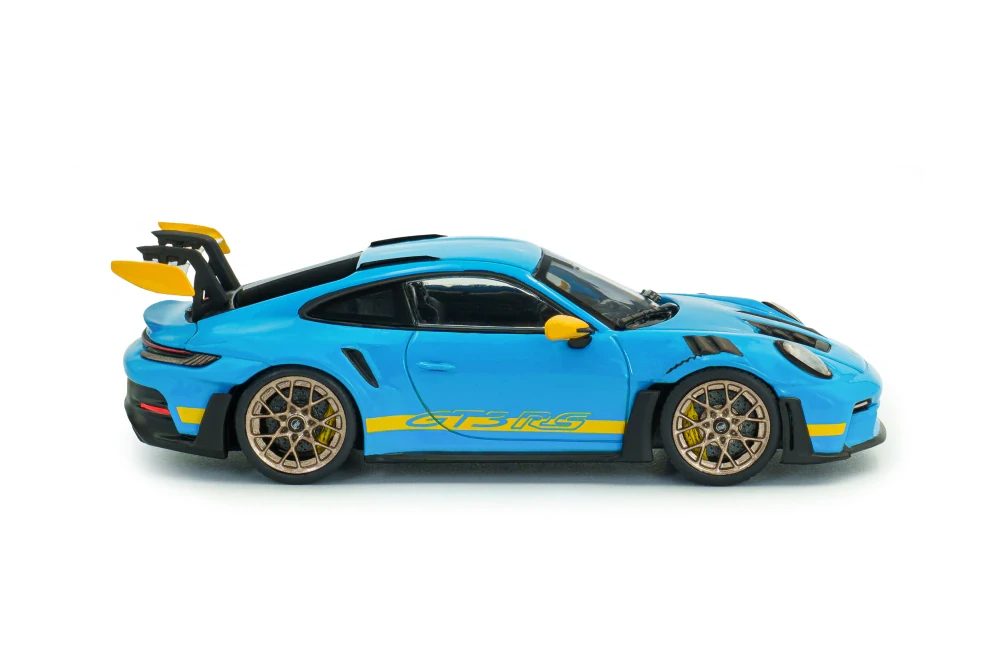 Porsche 911 992 GT3 RS Tribute 24H Daytona 2003 Riviera blue 1:43 Solido