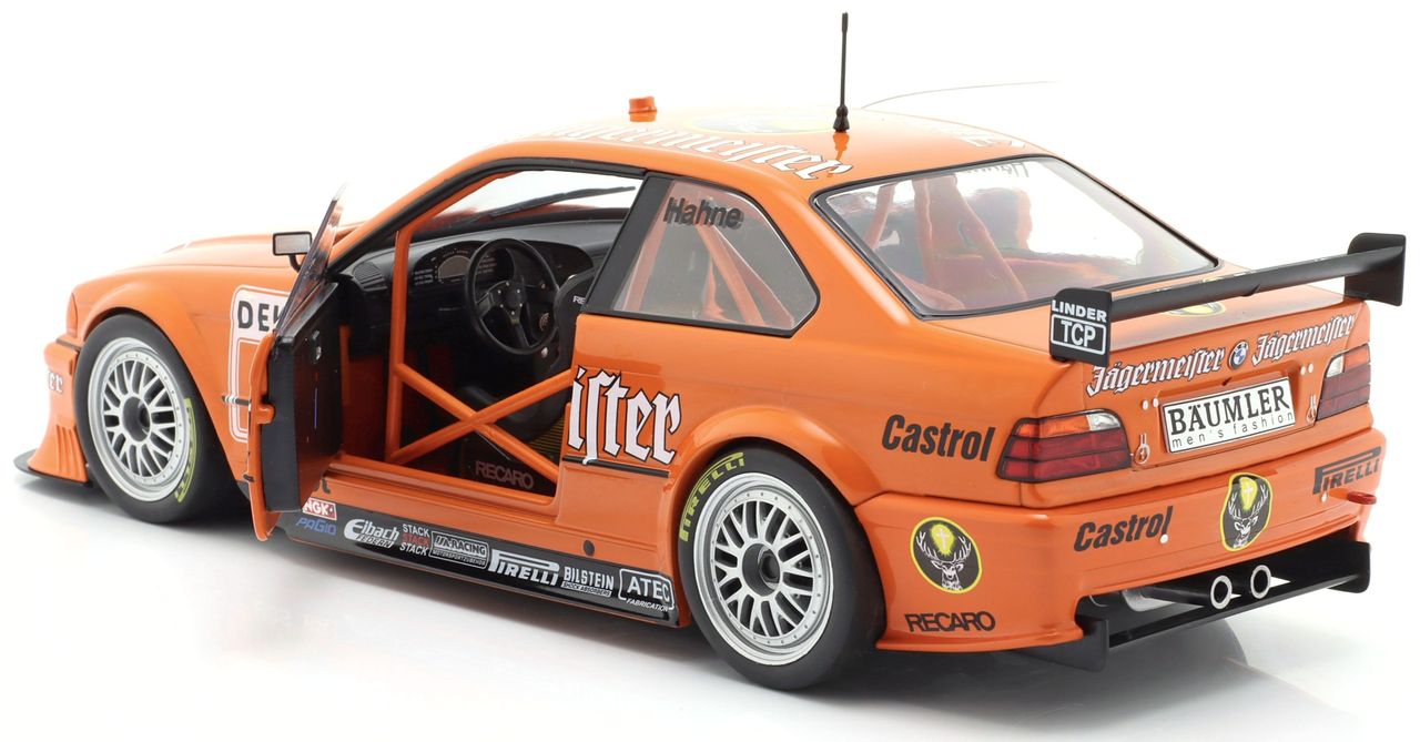 BMW M3 Coupe Jägermeister Team Linder #9 A.Hahne DTM 1993 1:18 Werk83