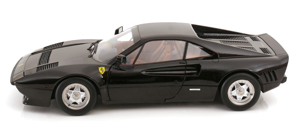 Ferrari 288 GTO 1984 black 1:12 KK Scale
