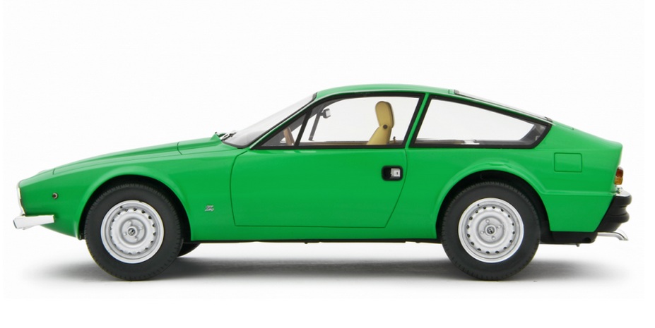 Alfa Romeo Giulia Coupé 1600 GT Junior Zagato 1972 green 1:18 Laudoracing Model