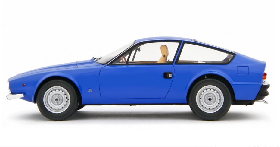 Alfa Romeo Giulia Coupé 1600 GT Junior Zagato 1972 blue 1:18 Laudoracing Model