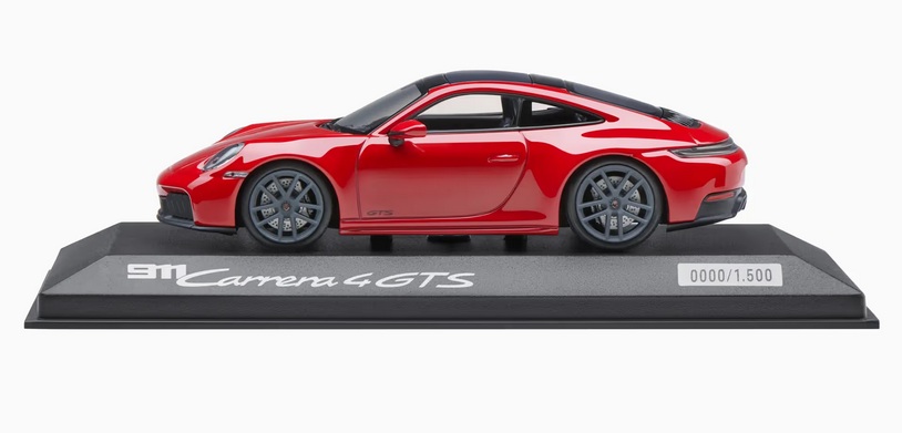 Porsche 911 Carrera 4 GTS Coupé carmine red 1:43 Porsche Dealer Edition