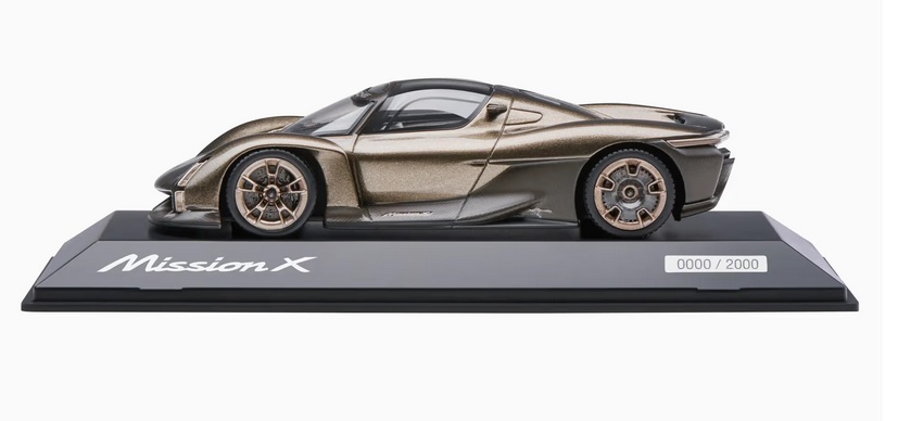Porsche Mission X Rocket metallic 1:43 Porsche Dealer Edition