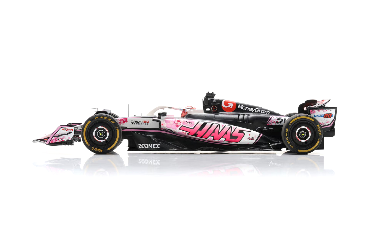 Haas VF-25 MoneyGram Haas F1 Team #31 E.Ocon Japanese GP 2025 1:18 Spark