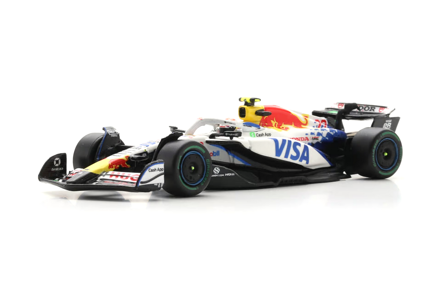 Racing Bulls VCARB 02 Visa Cash App F1 #22 J.Tsunoda 12th Australian GP 2025 1:64 Spark