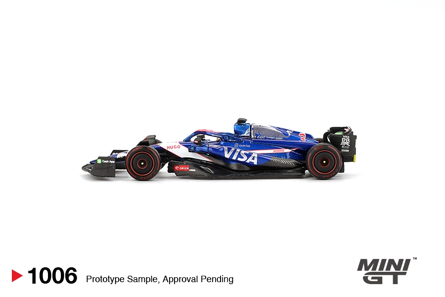 RB VCARB 01 F1 #3 D.Ricciardo Bahrain GP 2024 1:64 Mini GT
