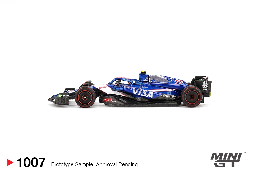 RB VCARB 01 F1 #22 Y.Tsunoda Bahrain GP 2024 1:64 Mini GT