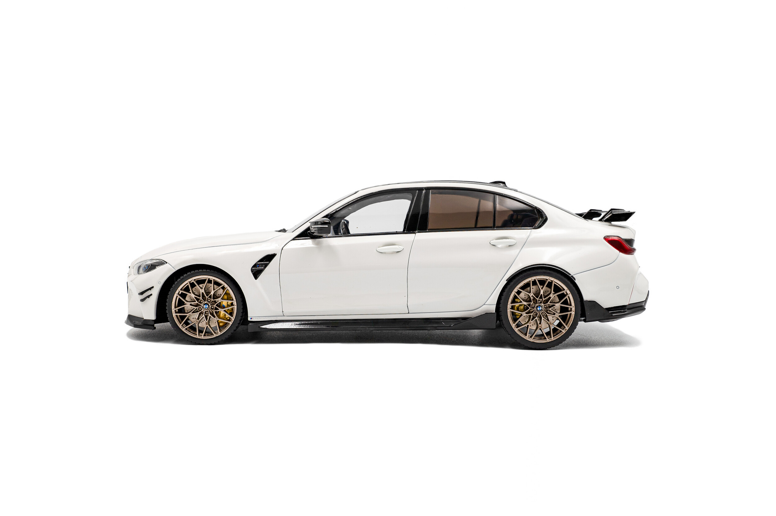 BMW M3 G80 Performance Parts Signal 2024 alpine white 1:18 Solido