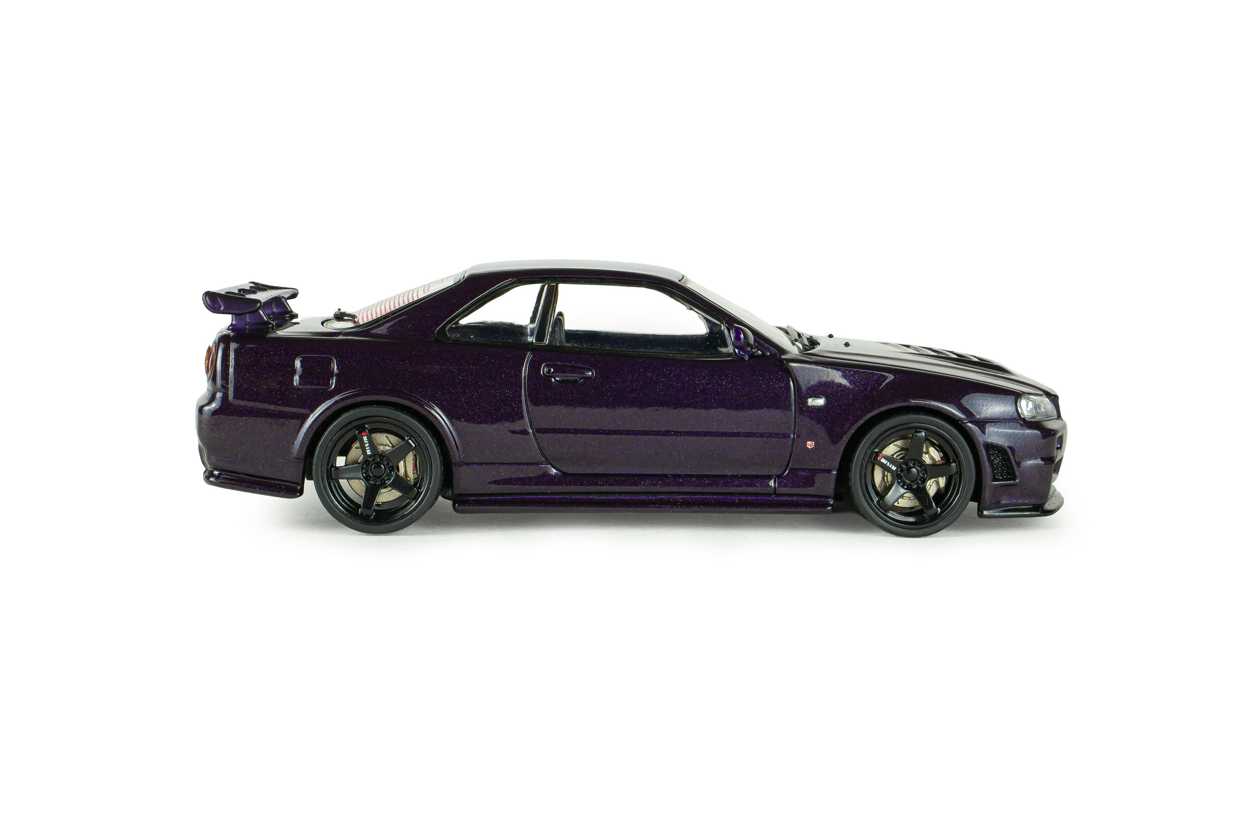 Nissan Skyline GT-R R34 Z-Tune 1999 midnight purple 1:43 Solido