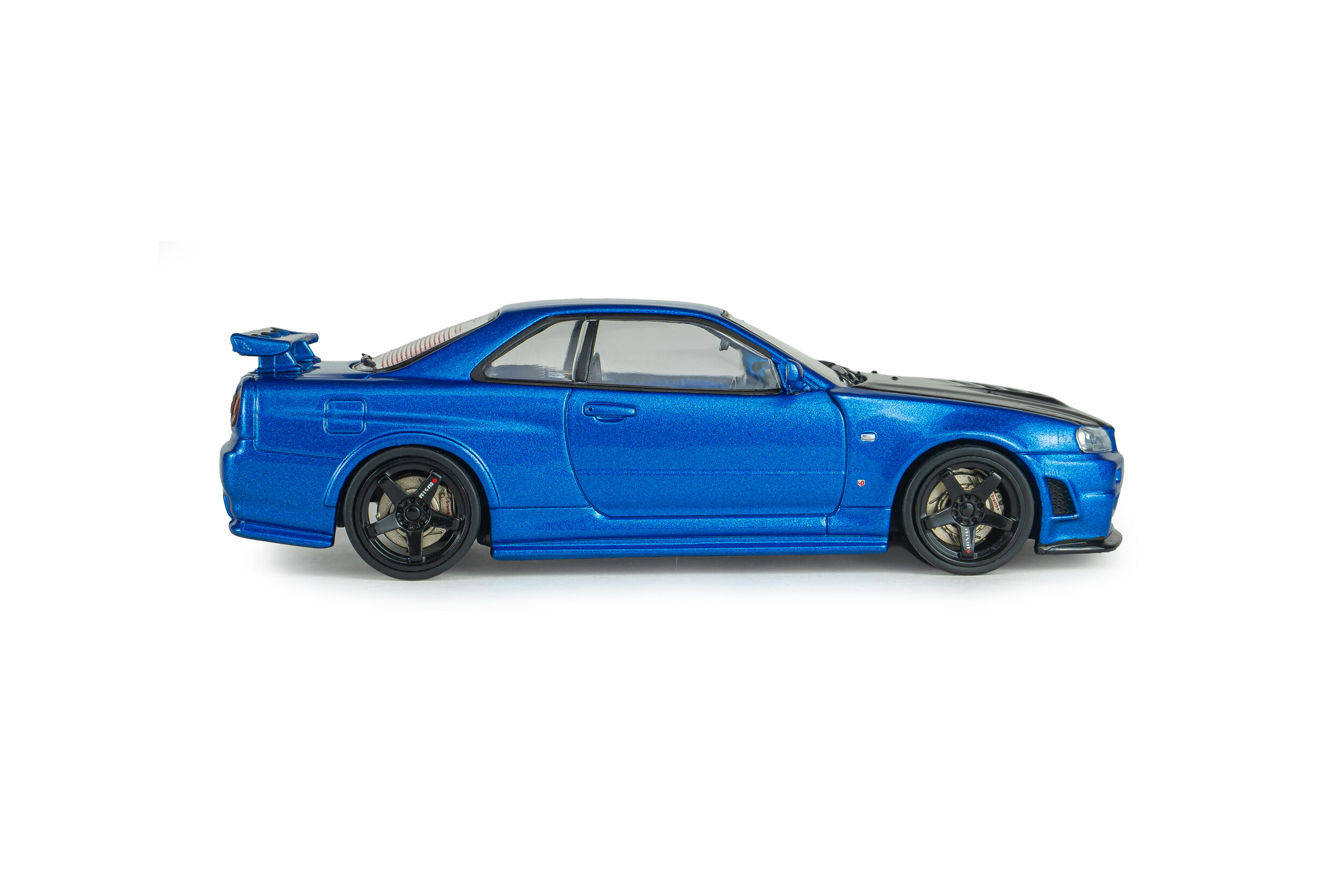 Nissan Skyline GT-R R34 Z-Tune 1998 blue 1:43 Solido
