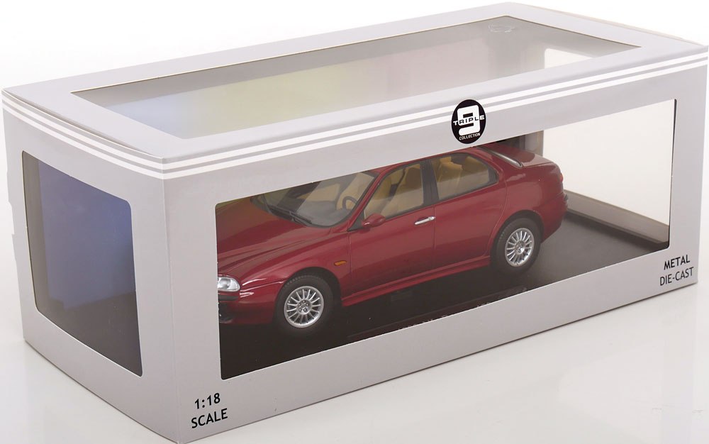 Alfa Romeo 156 1998 proteo red metallic 1:18 Triple9 Collection