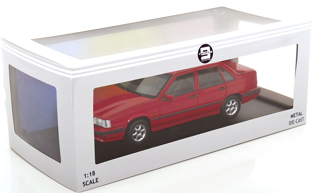 Volvo 850 1993 signal red 1:18 Triple9 Collection