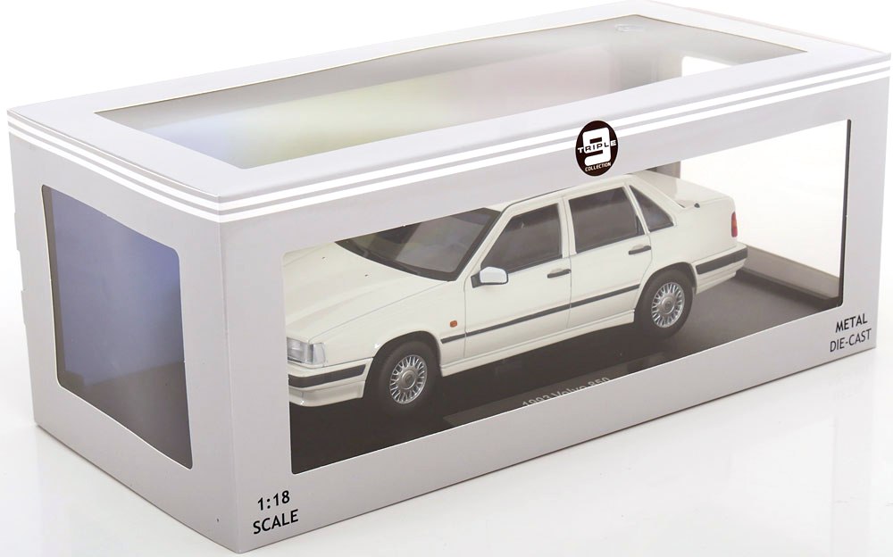 Volvo 850 Blanche 1993 – Miniature Triple9 échelle 1:18, Un Collector Pour Passionnés