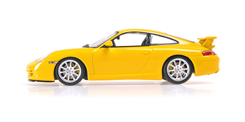 Porsche 911 GT3 2003 yellow 1:43 Minichamps