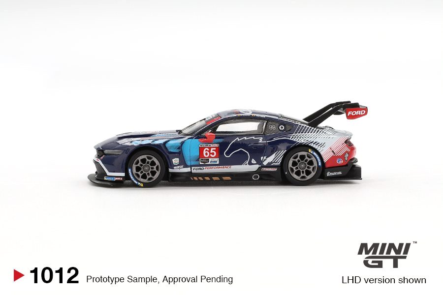 Ford Mustang GT3 #65 Ford Multimatic Motorsport 24 hrs Daytona 2024 1:64 Mini GT