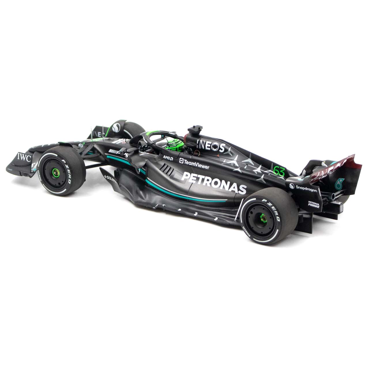 Mercedes-AMG F1 W14 #63 G. Russell 7th Bahrain GP 2023 1:18 Minichamps