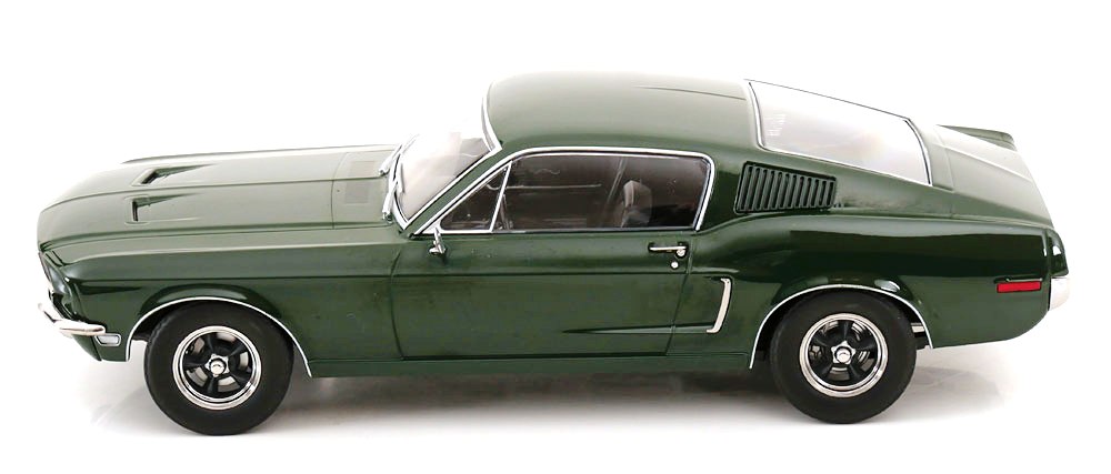 Ford Mustang GT Fastback *Bullitt look-a-like* 1968 darkgreen 1:18 KK Scale