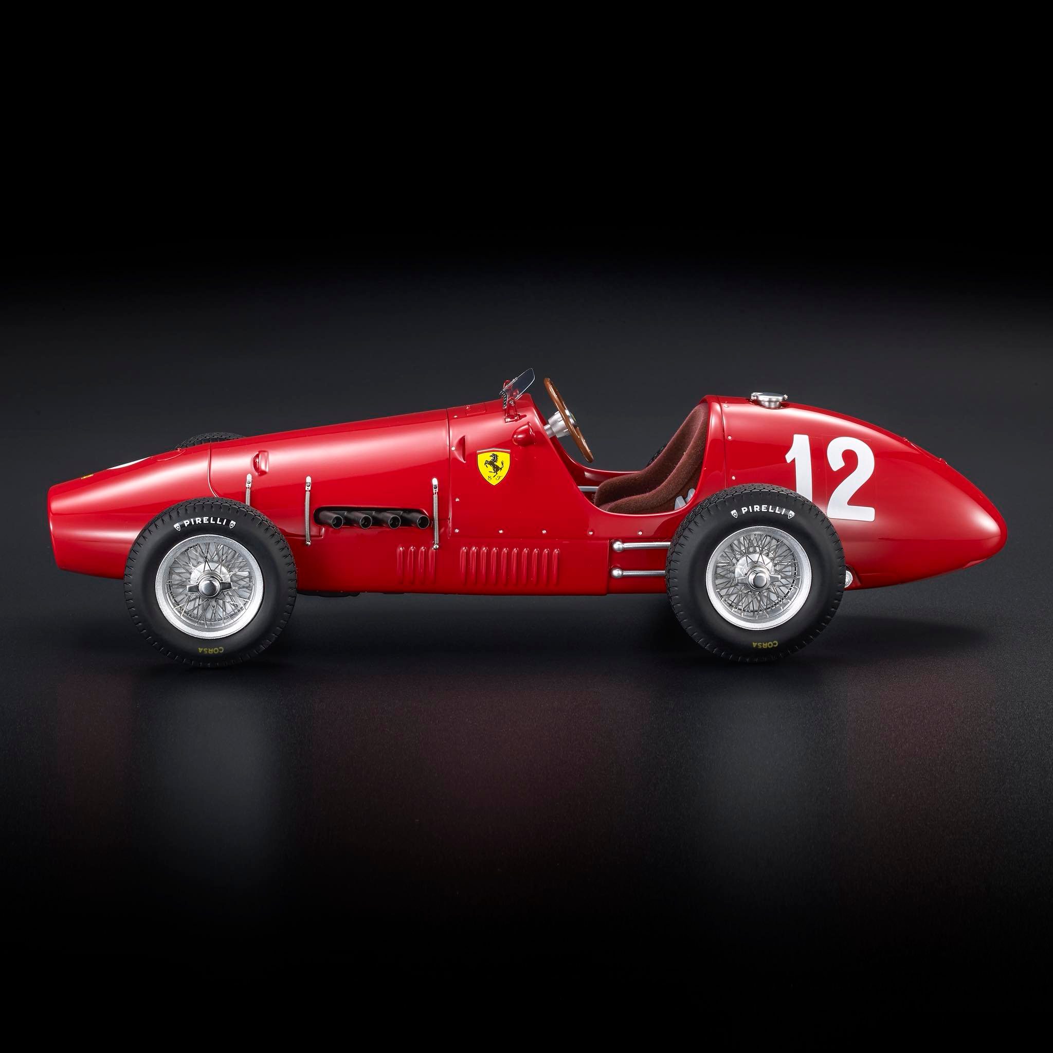 Ferrari F1 500 F2 #12 P.Taruffi 3rd France GP 1952 1:12 GP Replicas