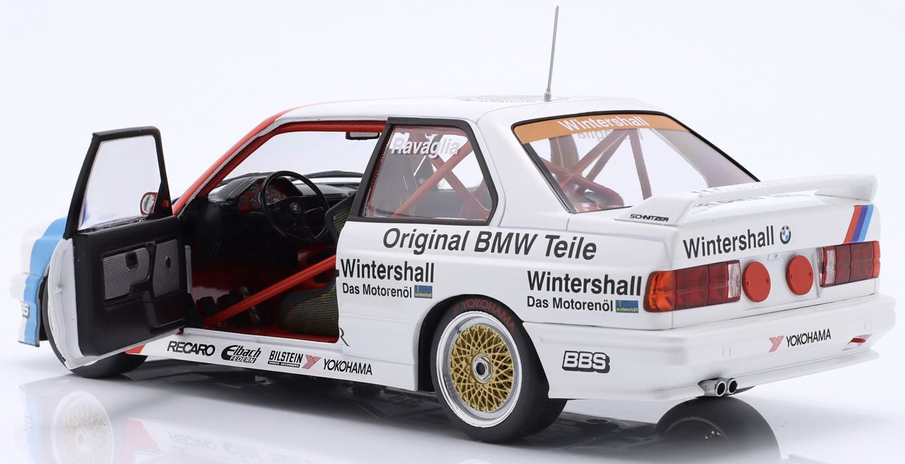 BMW M3 E30 Team Schnitzer Warsteiner #15 R.Ravaglia Winner DTM 1989 1:18 Werk83