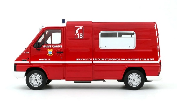 Renault Master T30 VSAB Pompiers 1980 1:18 OttOmobile