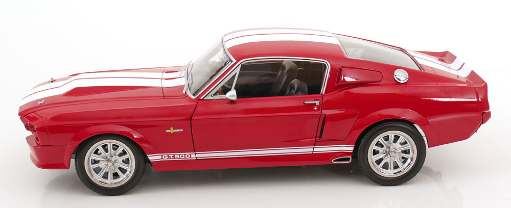 Ford Mustang Shelby GT500 Eleanor 1967 red/white 1:12 KK Scale