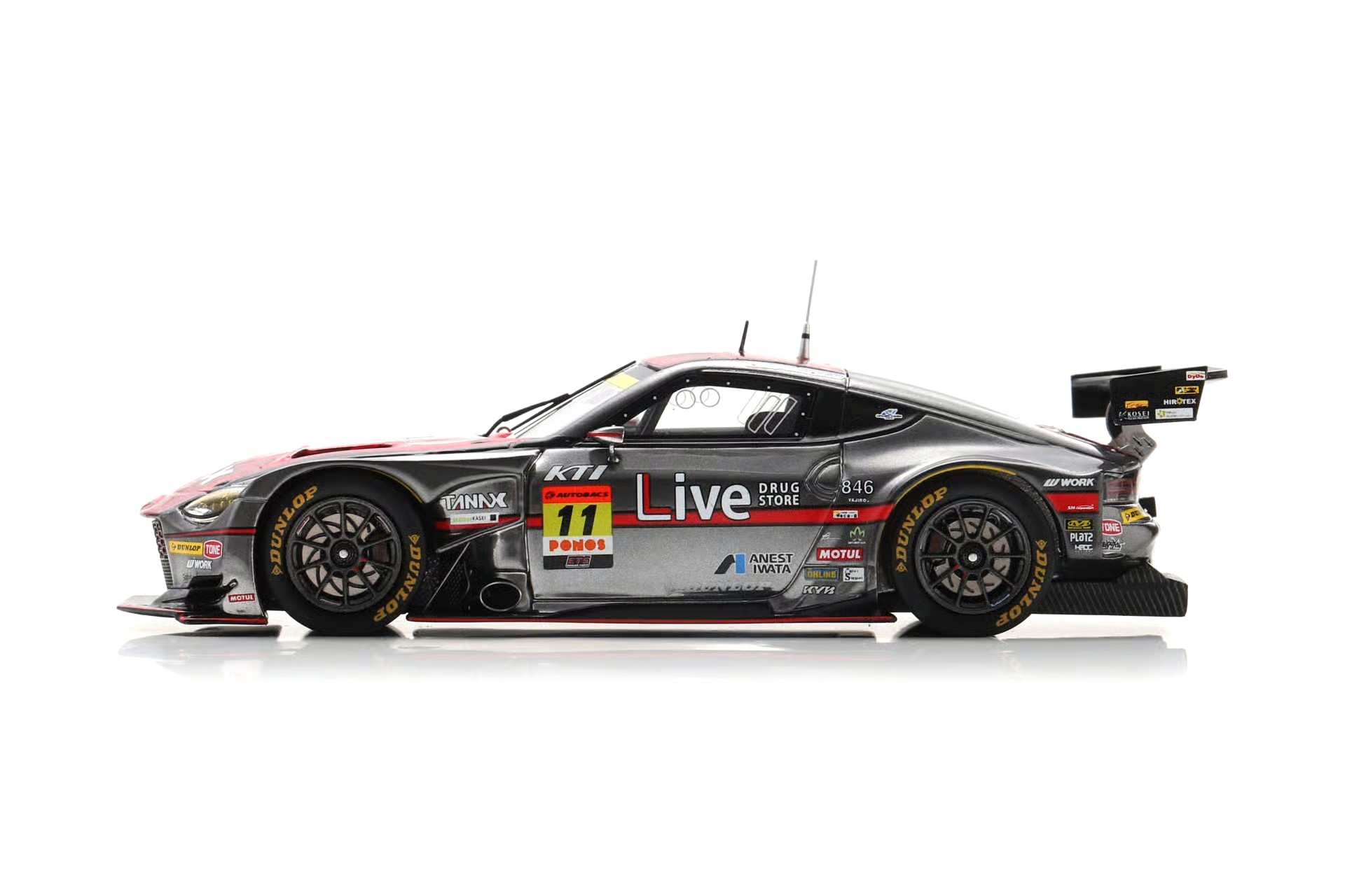 Nissan Z #11 Tomita/Oki Tanax Gainer GT300 Super GT 2025 1:43 Spark