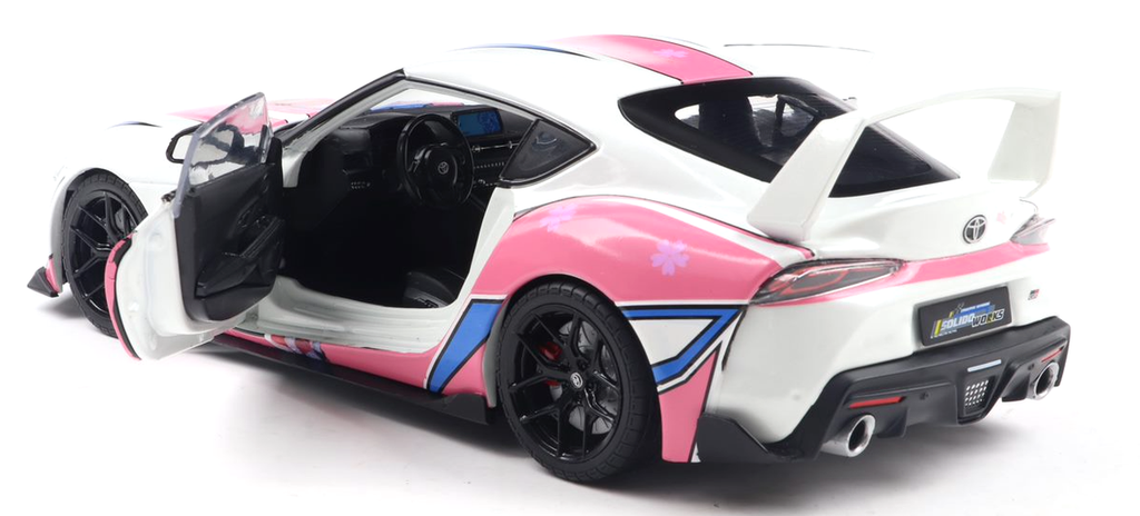 Toyota GR Supra 2024 white 1:18 Solido