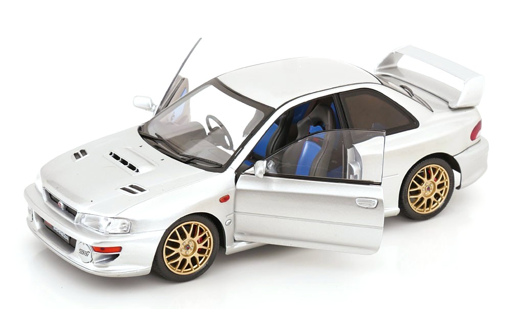 Subaru Impreza 22B 1998 silver 1:18 Solido