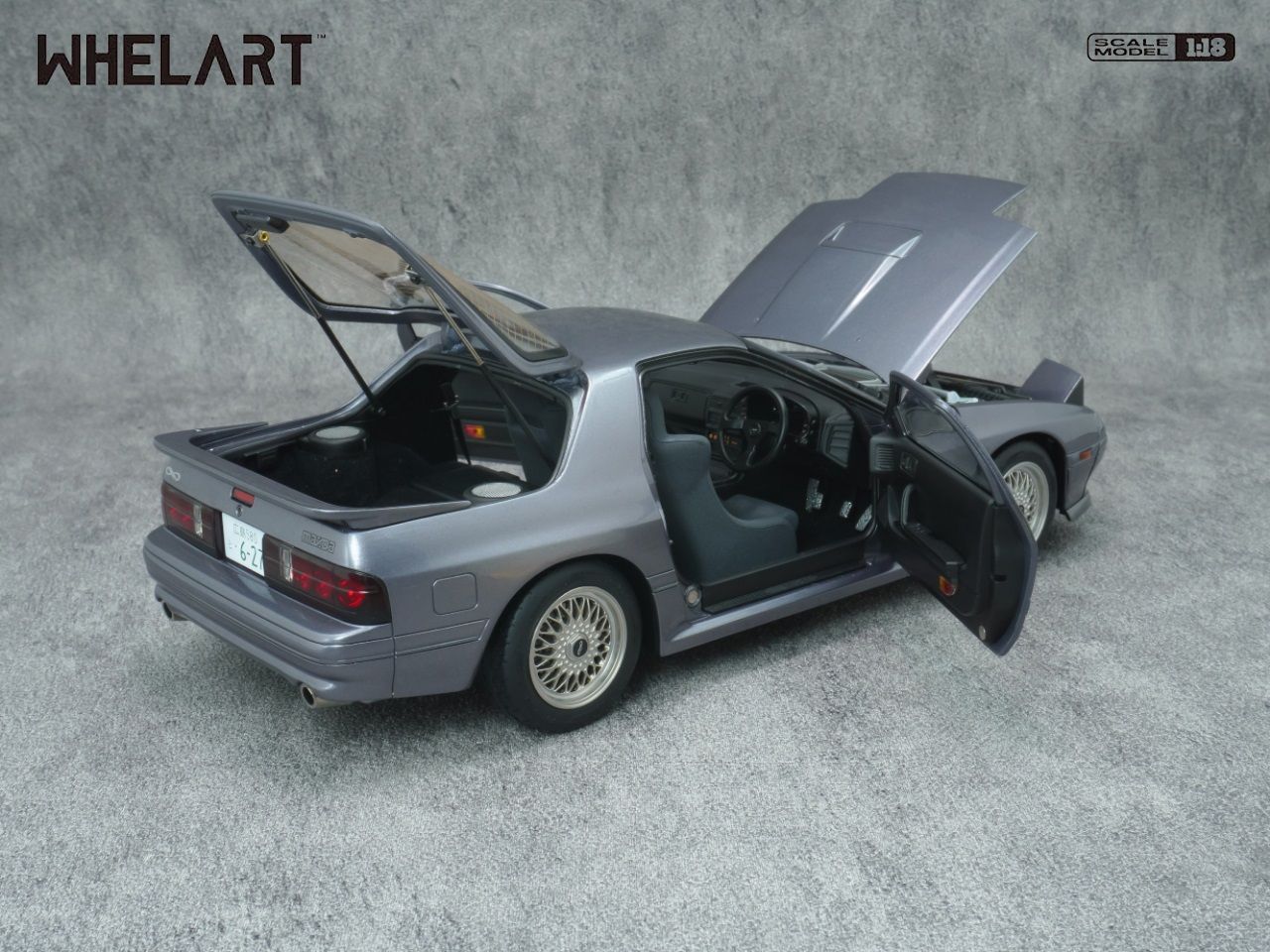 Mazda Savanna RX-7 Infini FC3S grey 1:18 Whelart
