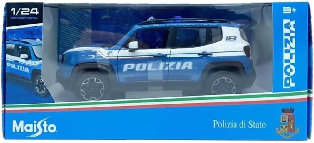 Jeep Renegade Polizia 2017 1:24 Maisto