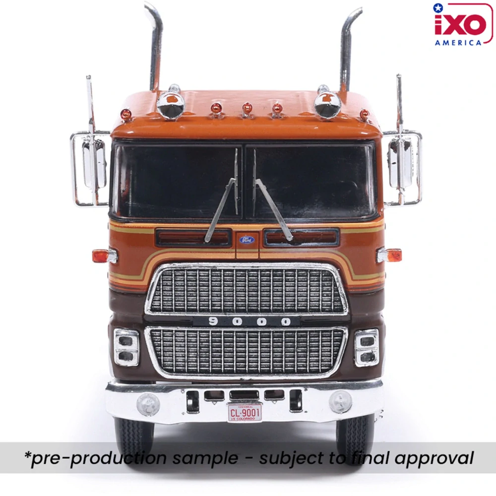Ford COE 9000 brown/tan 1:64 Ixo America