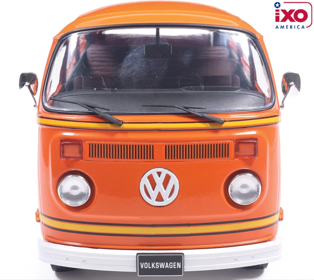 Volkswagen Type 2 Bus *Elektrotransporter* 1978 orange 1:18 Ixo America