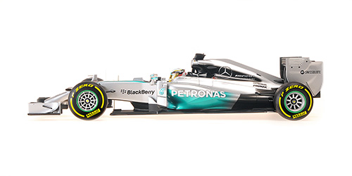 Mercedes-AMG Petronas F1 Team W05 #44 L.Hamilton World Champion 2014 1:12 Minichamps