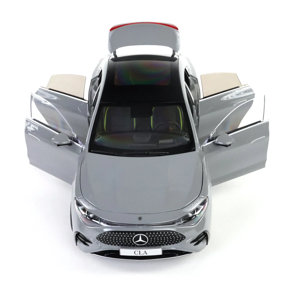 Mercedes-Benz CLA C174 BEV alpine grey 1:18 NZG