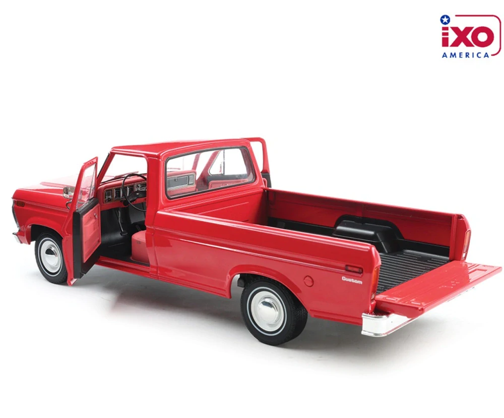 Ford  F-100 1974 candy apple red 1:18 Ixo America 