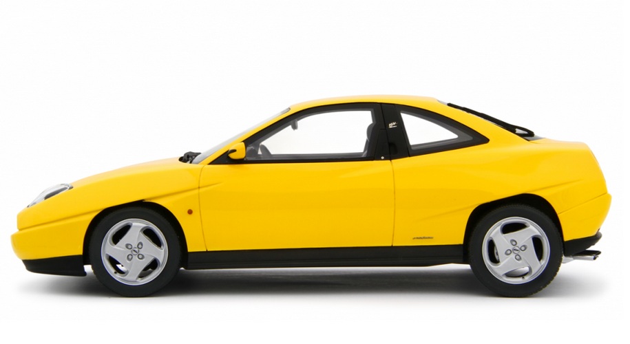 Fiat Coupé 2.0 16v Turbo Plus 1993 yellow 1:18 Laudoracing Model