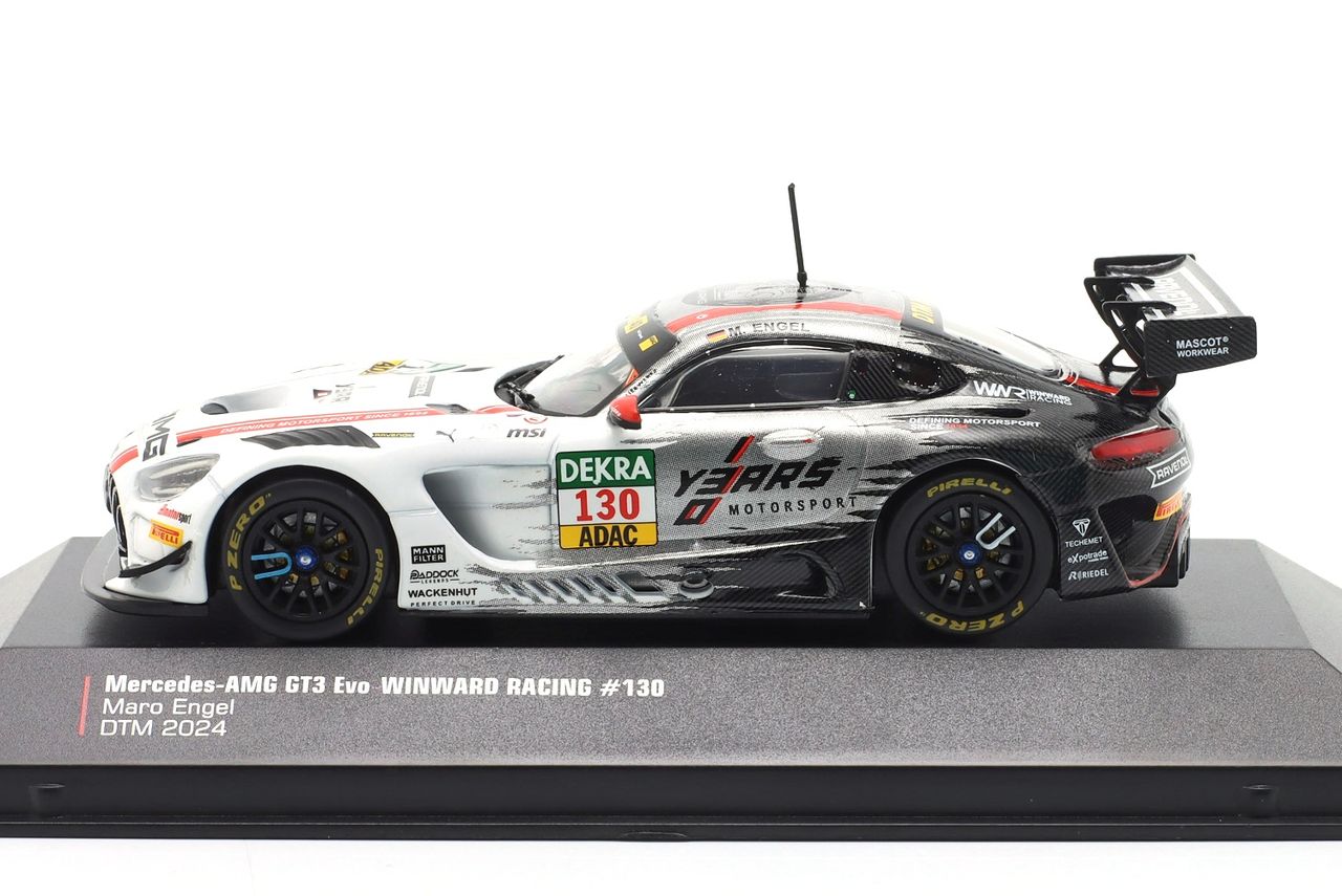 Mercedes-Benz AMG GT3 EVO Team Winward #130 M.Engel DTM 2024 1:43 Ixo Models