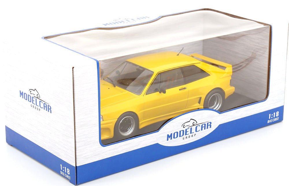Volkswagen Scirocco Rieger GTO 1980 yellow 1:18 MCG Modelcar Group