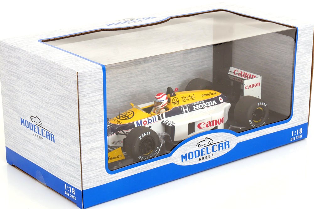 Williams FW11 Honda #6 N.Piquet Brazilian GP 1986 1:18 MCG Modelcar Group