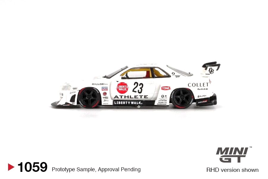 Nissan LB-ER34 Super Silhouette Athlete/Colett 2024 1:64 Mini GT