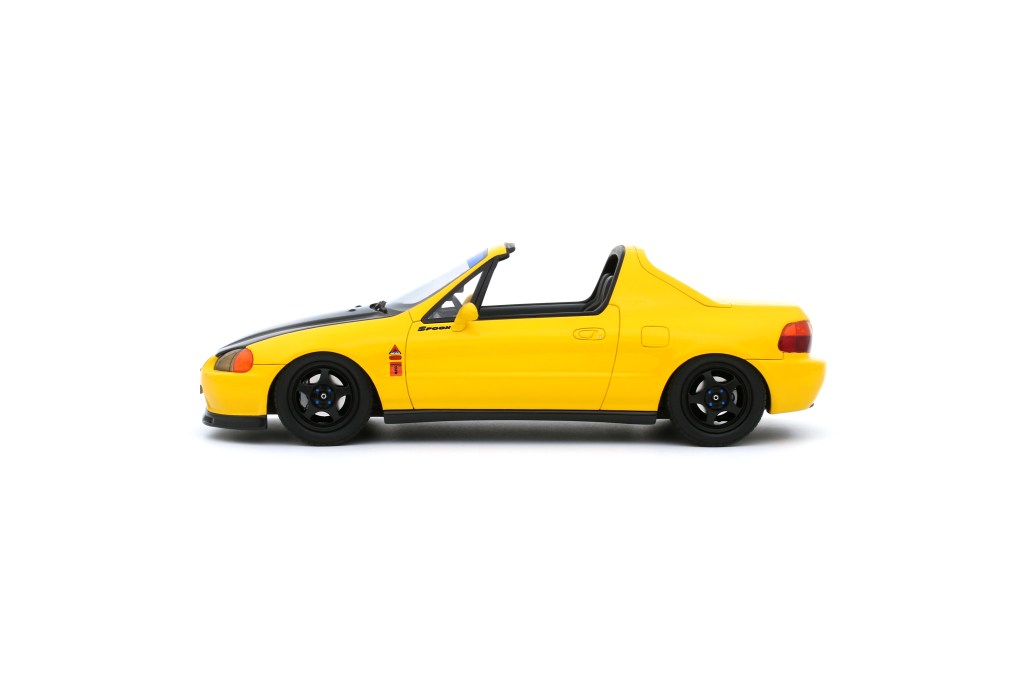 Honda Civic Del Sol 1996 Phoenix Yellow 1:18 OttOmobile