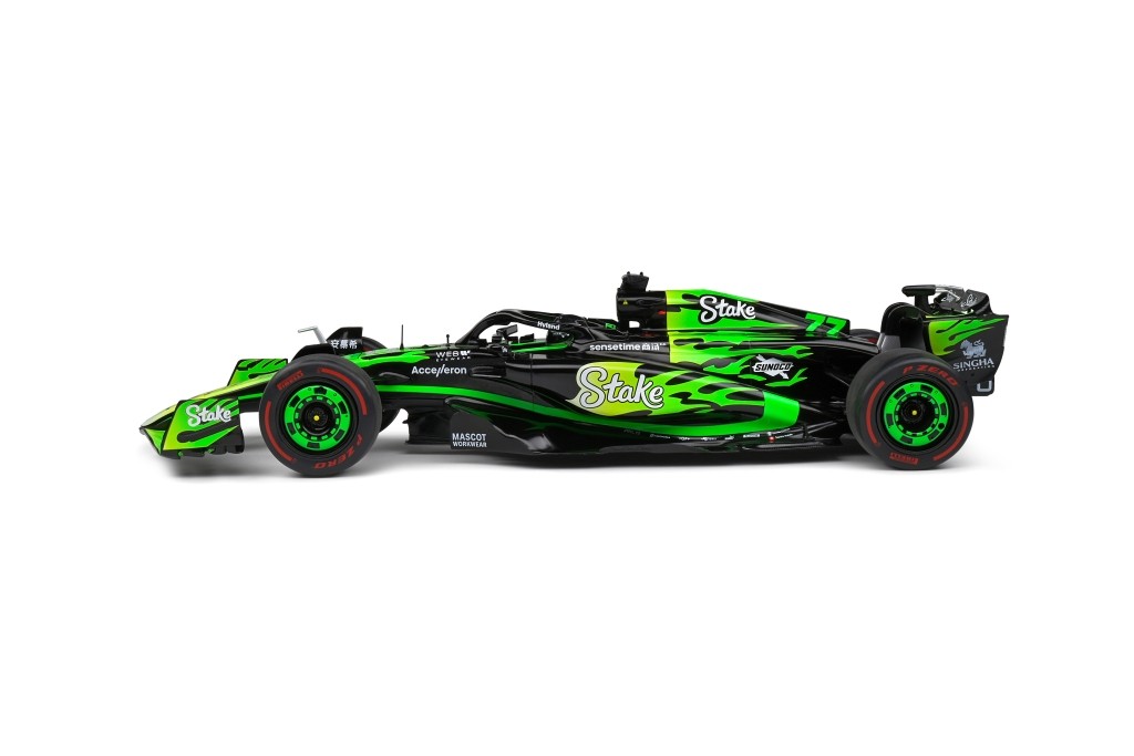 Kick Sauber F1 Team C44 Black #77 V.Bottas Las Vegas GP 2024 1:18 Solido