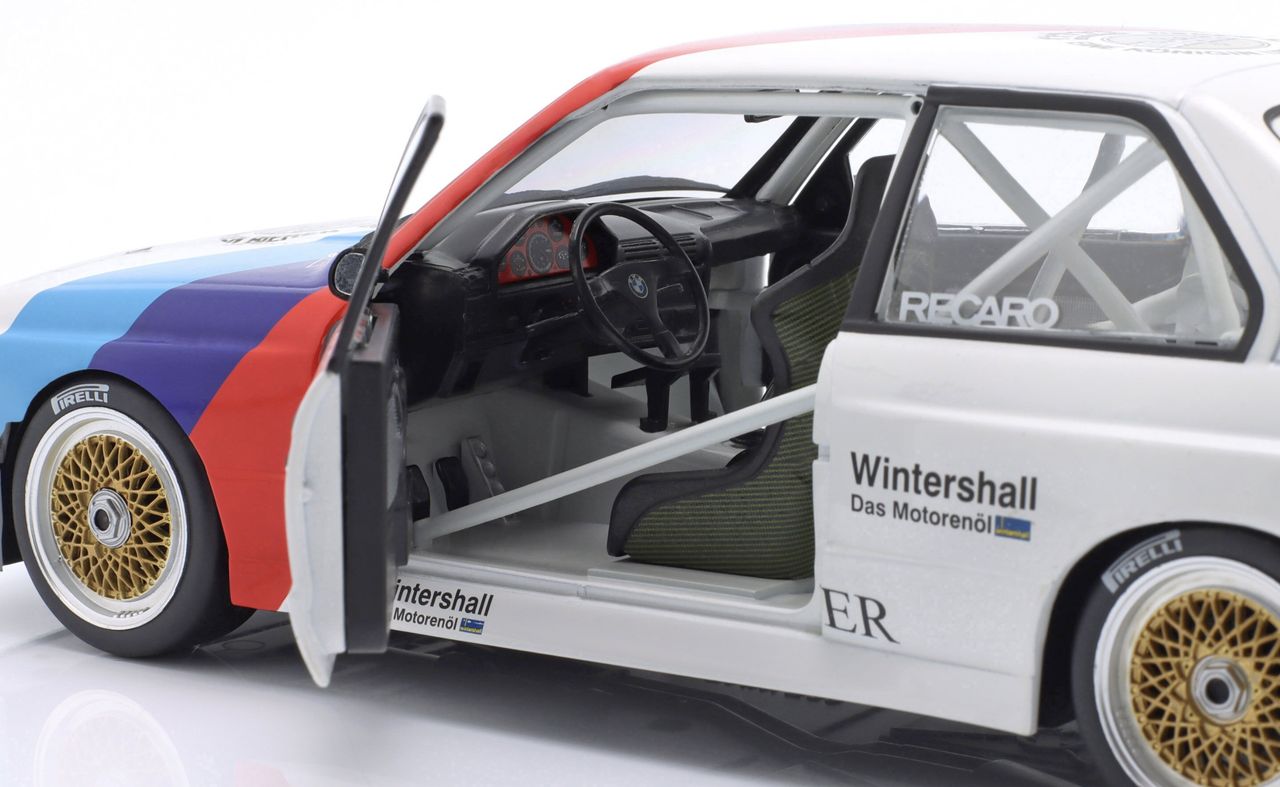 BMW 3-Series M3 E30 Team Zakspeed BMW #2 E.van de Poele Champion DTM 1987 1:18 Werk83