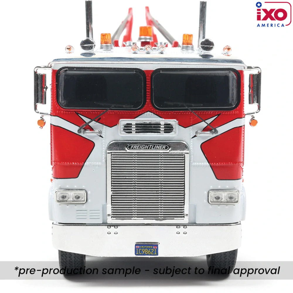 Freightliner FLA Tow Truck 1987 red/white 1:43 Ixo America