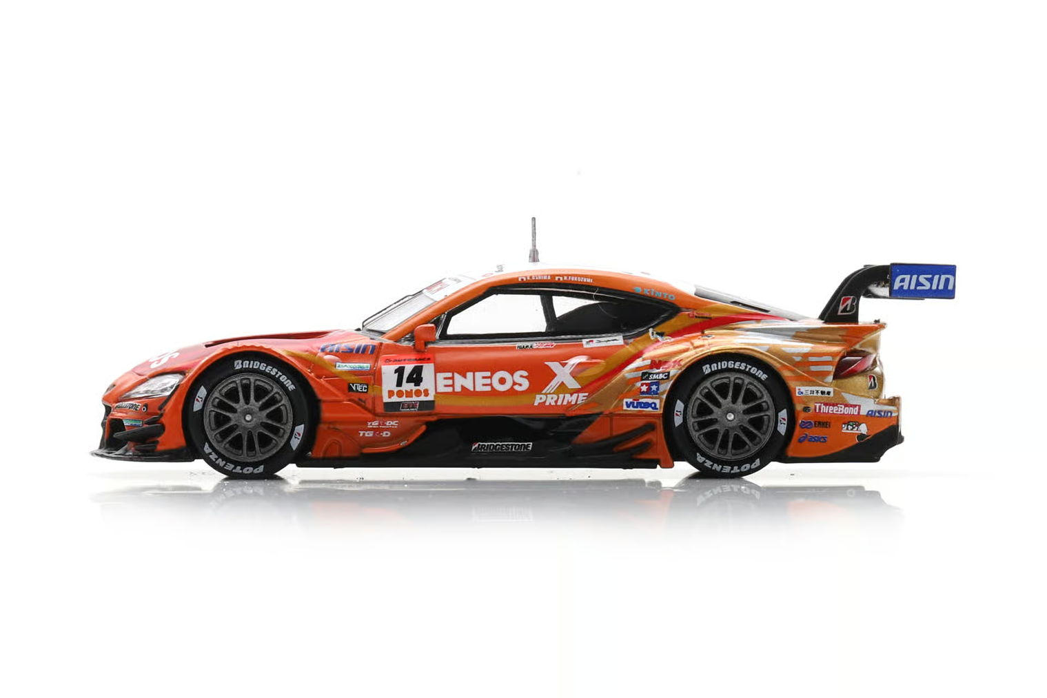 Toyota GR Supra TGR #14 K. Oshima - N. Fukuzumi Team Eneos Rookie GT500 Super GT Japan 2025 1:64 Spark