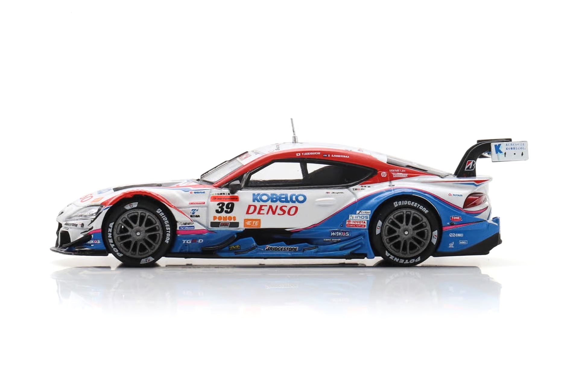 Toyota GR Supra TGR #39 Y. Sekiguchi - S. Fenestraz Team Denso Kobelco Sard GT500 Super GT Japan 2025 1:64 Spark 