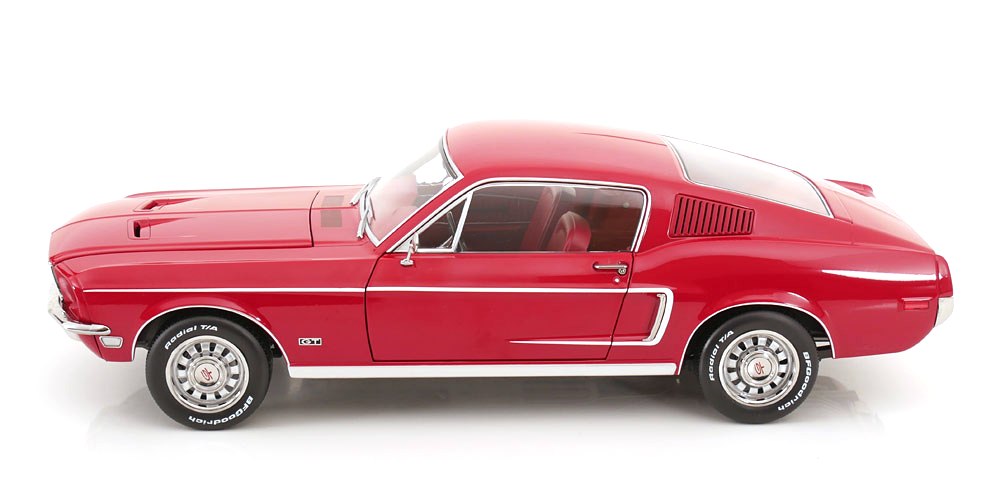 Ford Mustang GT Fastback 1968 red 1:12 KK Scale