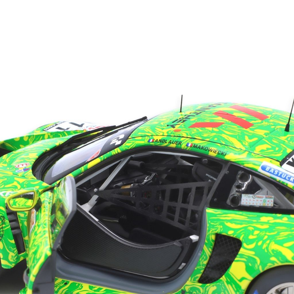 Porsche 911 GT3 R #911 Julien Andlauer, Frédéric Makowiecki Manthey Racing NLS 7 Nürburgring 2022 1:18 Minichamps